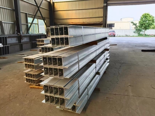 DIN JIS PFC Ζυθοποιημένες 100 mm C δομές από χάλυβα για εξωτερικούς χώρους
